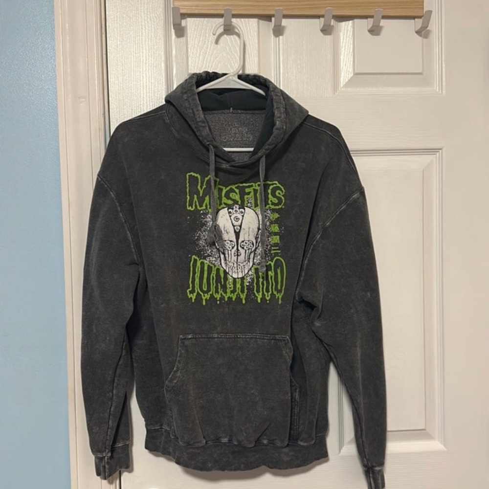Misfits Junji Ito Acid Washed Hoodie